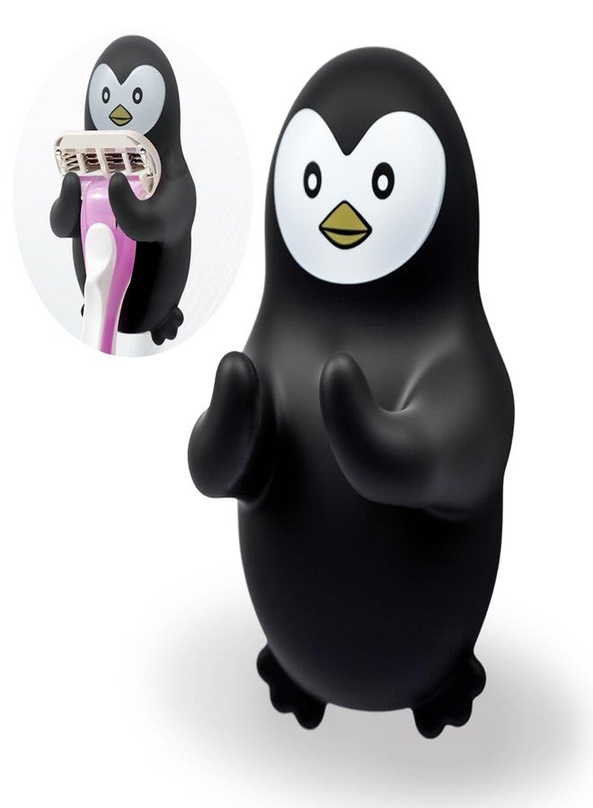 AGMDESIGN Cute Penguin Silicone, Penguin Animal Bathroom Decor, Funny Penguin Gifts for Men Women Wife Husband, Valentine's Day Birthday Gifts for Him Her Wife Husband Boyfriend Girlfriend Dad Mom - Image 1